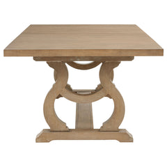Brockway 104-inch Extension Leaf Dining Table Barley Brown