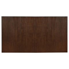Brockway 104-inch Extension Leaf Dining Table Antique Java
