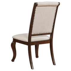 Brockway Upholstered Dining Chair Barley Java (Set of 2)