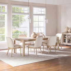 Best Furniture Outlet - Coaster - Solano 7-piece Extension Table Dining Set Weathered Mango - 115501-S7
