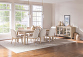 Best Furniture Outlet - Coaster - Solano 9-piece Extension Table Dining Set Weathered Mango - 115501-S9