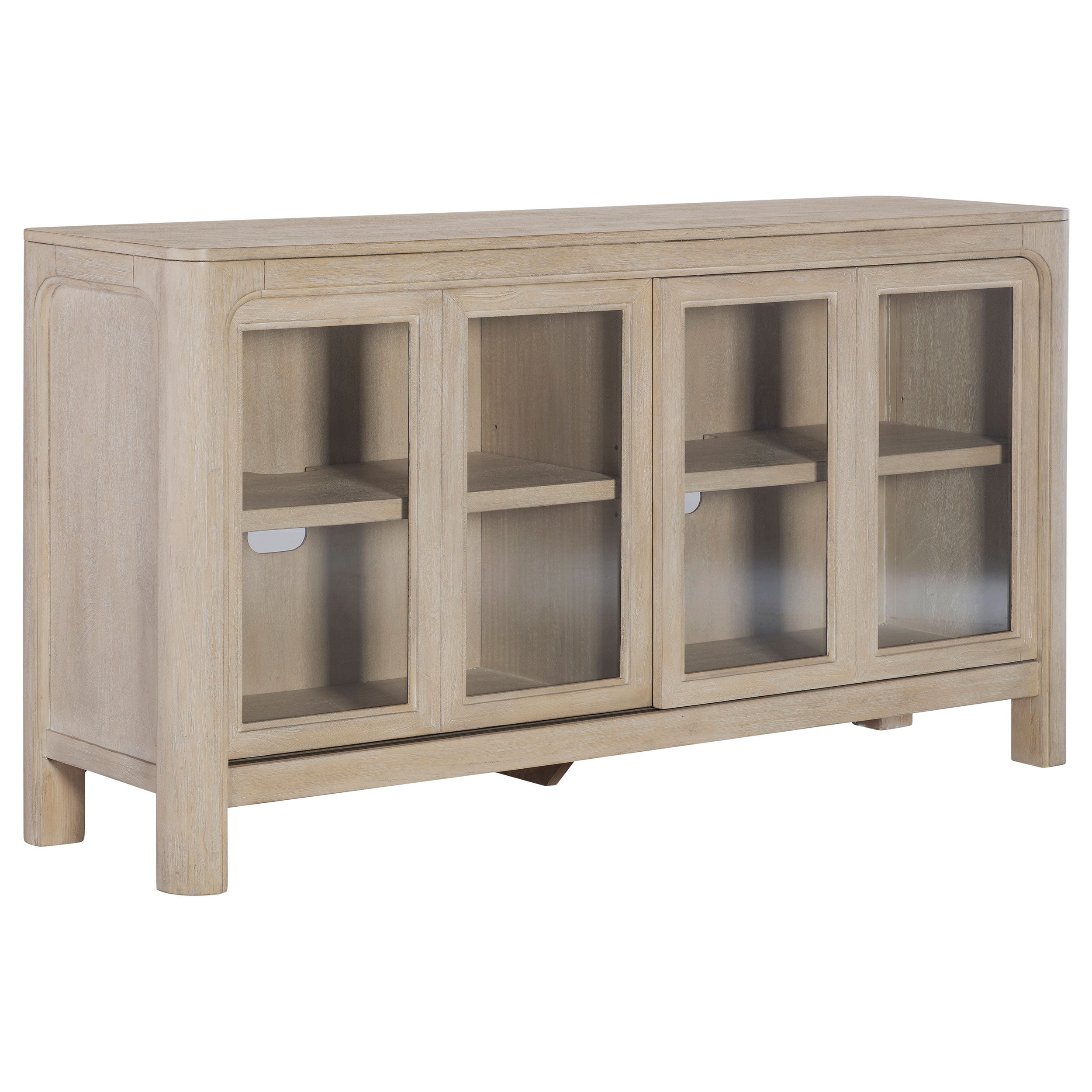 Best Furniture Outlet - Coaster - Solano Sliding Door Dining Sideboard Server Weathered Mango - 115505