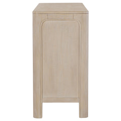 Solano Sliding Door Dining Sideboard Server Weathered Mango