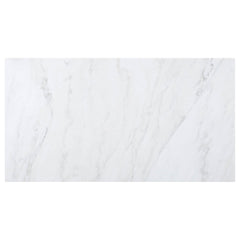 Sherry 5-piece Rectangular Marble Top Dining Table Set Grey