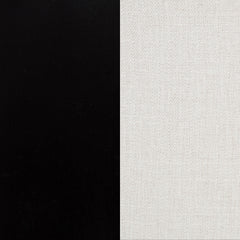 Baney Fabric Upholstered Dining Side Chair Cream and Black