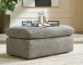 Best Furniture Outlet - Ashley Furniture - Dramatic Living Room - Ottoman / Granite - 1170214