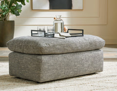 Best Furniture Outlet - Ashley Furniture - Dramatic Living Room - Ottoman / Granite - 1170214