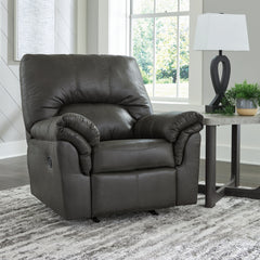 Best Furniture Outlet - Ashley Furniture - Bladen Living Room - Rocker Recliner / Slate - 1202125