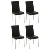 Best Furniture Outlet - Coaster - Maston Upholstered Dining Side Chair Black (Set of 4) - 120767BLK