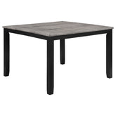 Best Furniture Outlet - Coaster - Elodie 54-inch Extension Counter Height Dining Table Grey - 121228