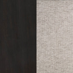 Phelps Upholstered Dining Side Chair Tan Distressed Noir (Set of 2)