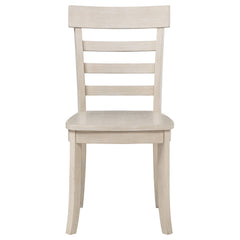 Orrison 7-piece Oval 62-inch Extension Leaf Dining Set Linen