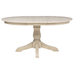 Orrison Oval 62-inch Wood Extension Leaf Dining Table Linen