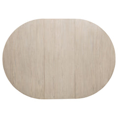 Orrison Oval 62-inch Wood Extension Leaf Dining Table Linen