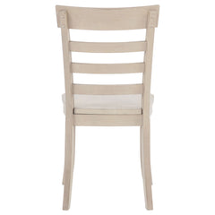 Orrison Ladder Back Dining Side Chair Linen (Set of 2)
