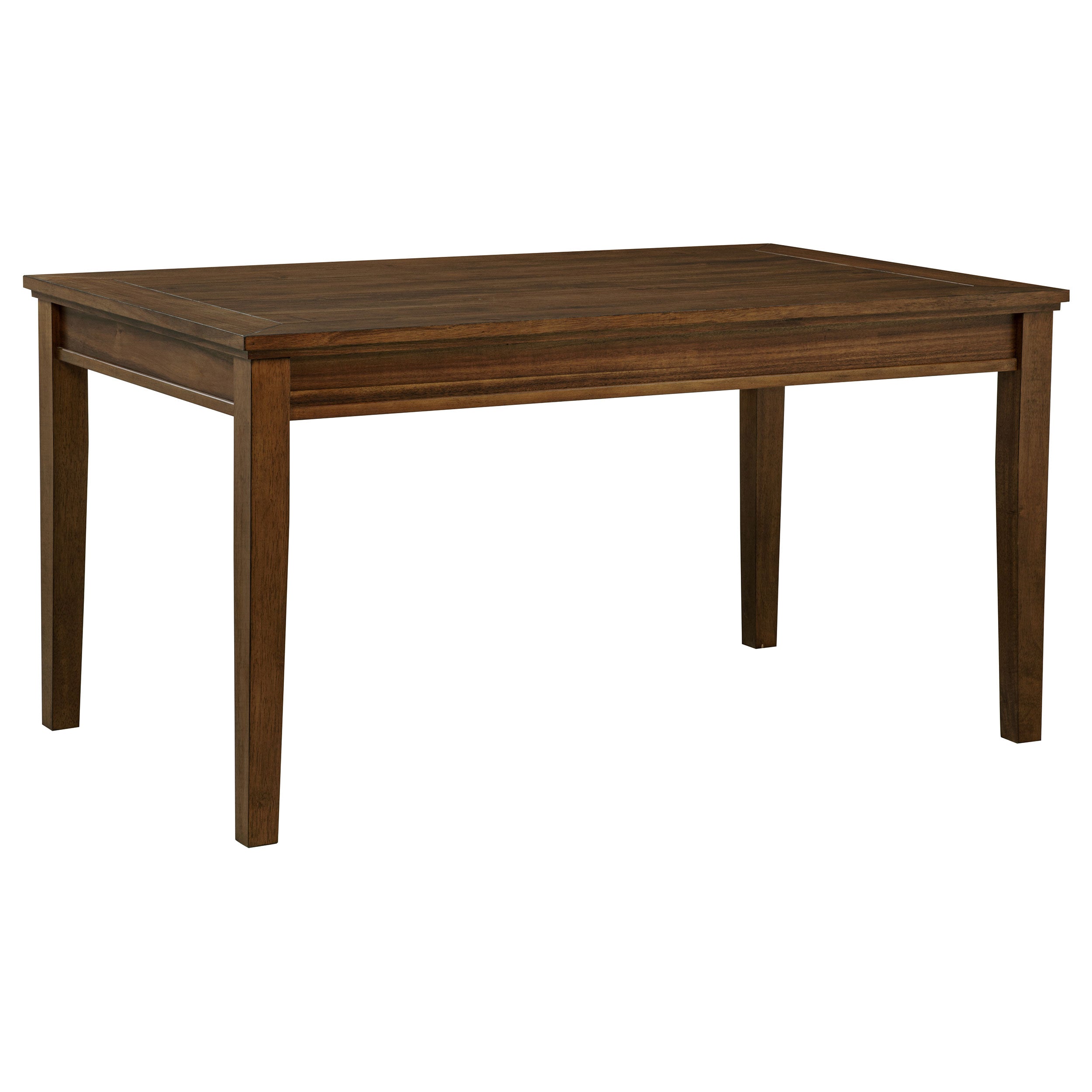 Best Furniture Outlet - Coaster - Atwood Rectangular Wood Dining Table Warm Brown - 121761