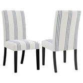 Best Furniture Outlet - Coaster - Herran Upholstered Dining Side Chair Beige (Set of 2) - 121782