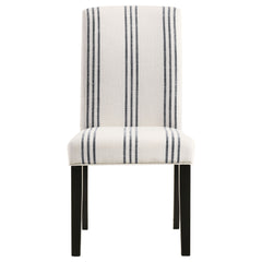 Herran Upholstered Dining Side Chair Beige (Set of 2)