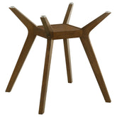 Best Furniture Outlet - Coaster - Paxton Square Wood Counter Height Dining Table Base Brown - 122178