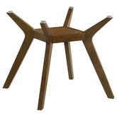 Best Furniture Outlet - Coaster - Paxton Square Wood Dining Table Base Brown - 122180