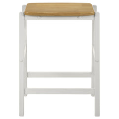 Edgeworth 3-piece Kitchen Island Counter Table Set White