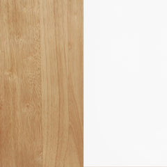 Andrews 66-inch Rectangular Dining Table Light Ash and White
