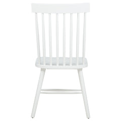 Andrews Windsor Spindle Back Dining Side Chair White (Set of 2)