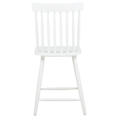 Andrews Windsor Counter Height Dining Side Chair White (Set of 2)