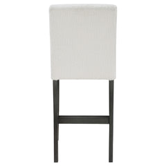 Alba Boucle Upholstered Counter Chair White (Set of 2)