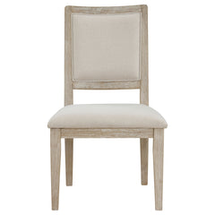 Trofello 5-piece Round Dining Table Set White Washed