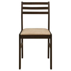 Bucknell 3-piece Round Drop Leaf Dining Table Set Cappuccino