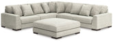 Best Furniture Outlet - Ashley Furniture - Regent Park 5-Piece Sectional with Ottoman - 5-Piece Sectional with Ottoman - 14404U2