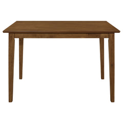 Robles 5-piece Rectangular Dining Table Set Chestnut