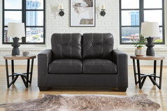 Best Furniture Outlet - Ashley Furniture - Barlin Mills Living Room - Loveseat / Carbon - 1700435