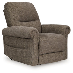 Best Furniture Outlet - Ashley Furniture - Aureta Living Room - Power Lift Recliner / Charcoal - 1790312