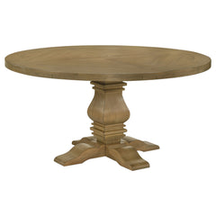 Best Furniture Outlet - Coaster - Florence Round 60-inch Wood Dining Table Rustic Honey - 180200
