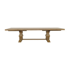 Florence 126-inch Extension Dining Table Rustic Honey