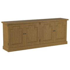 Best Furniture Outlet - Coaster - Florence 4-door Dining Sideboard Buffet Cabinet Rustic Honey - 180205