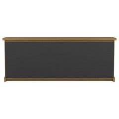 Florence 4-door Dining Sideboard Buffet Cabinet Rustic Honey