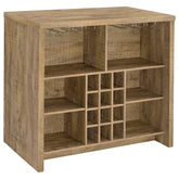 Best Furniture Outlet - Coaster - Topanga Engineered Wood Freestanding Home Bar Mango - 182785