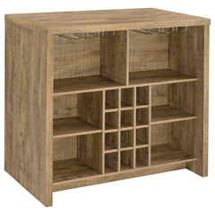 Best Furniture Outlet - Coaster - Topanga Engineered Wood Freestanding Home Bar Mango - 182785