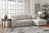 Best Furniture Outlet - Ashley Furniture - Next-Gen Gaucho Sectional - RAF 2-Piece Sectional Loveseat / Gray - 18304S3