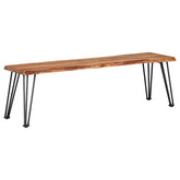 Best Furniture Outlet - Coaster - Sherman Wood Dining Bench Natural Acacia - 190913
