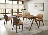 Best Furniture Outlet - Coaster - Randolph 5-piece Smart Top Rectangular Dining Set Sheesham and Brown - 192521-S5