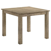 Best Furniture Outlet - Coaster - Cardova Square Counter Height Dining Table Vineyard Oak - 192928