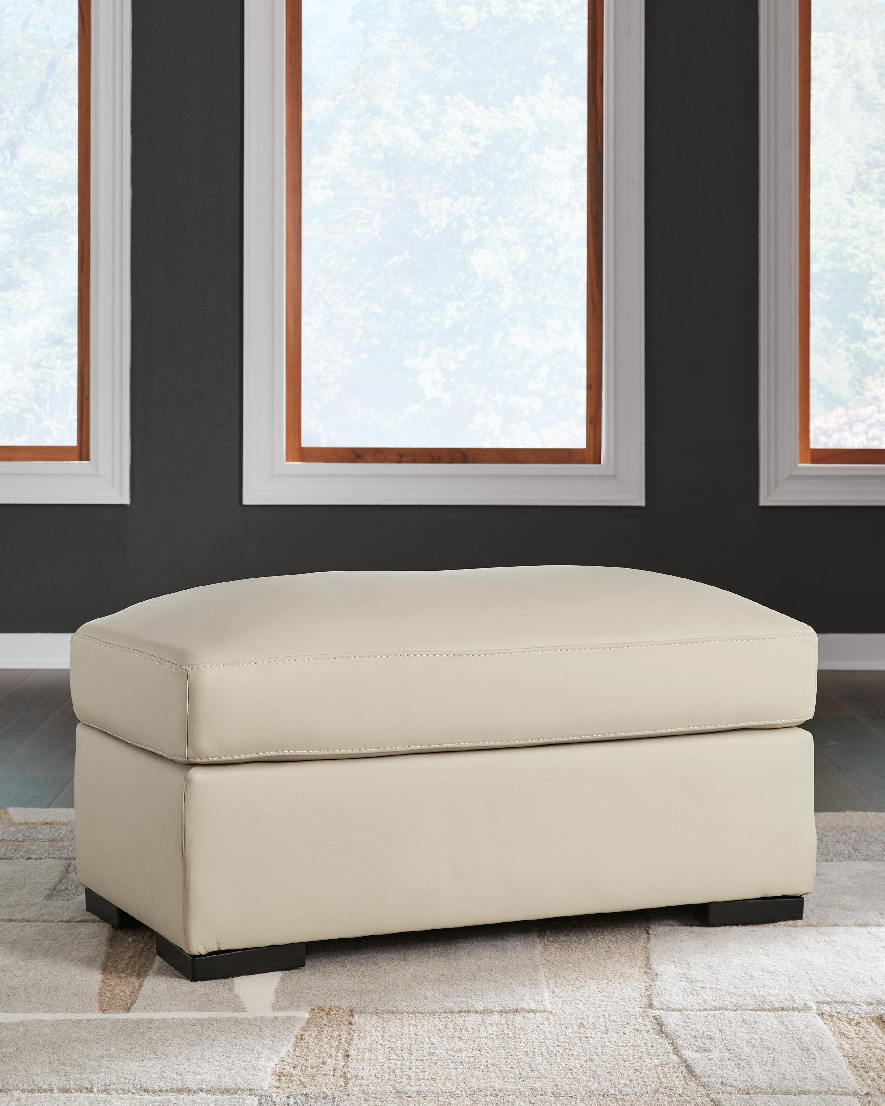 Best Furniture Outlet - Ashley Furniture - Treasure Trove Living Room - Ottoman / Almond - 1930414