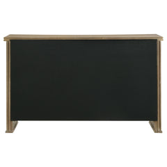Adina 3-door 59-inch Sideboard Server Distressed Light Brown