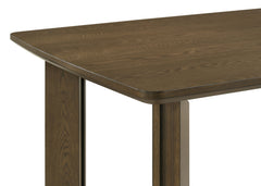 Ottowa 7-piece Rectangular Wood Dining Room Table Set Brown