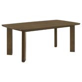 Best Furniture Outlet - Coaster - Ottowa 71-inch Rectangular Wood Dining Table Brown - 193661