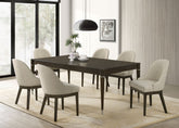 Best Furniture Outlet - Coaster - Reseda 7-piece Rectangular Dining Set Ash Brown - 193671-S7